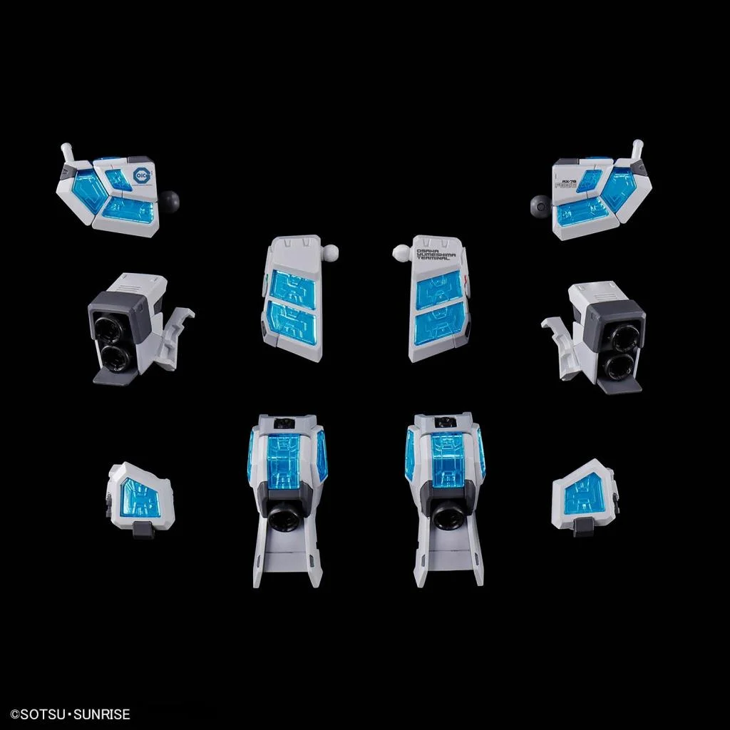 GUNDAM - 1/144 RX-78F00/E (EX-001 G.L.R.S.S.) Chemical - Model Kit